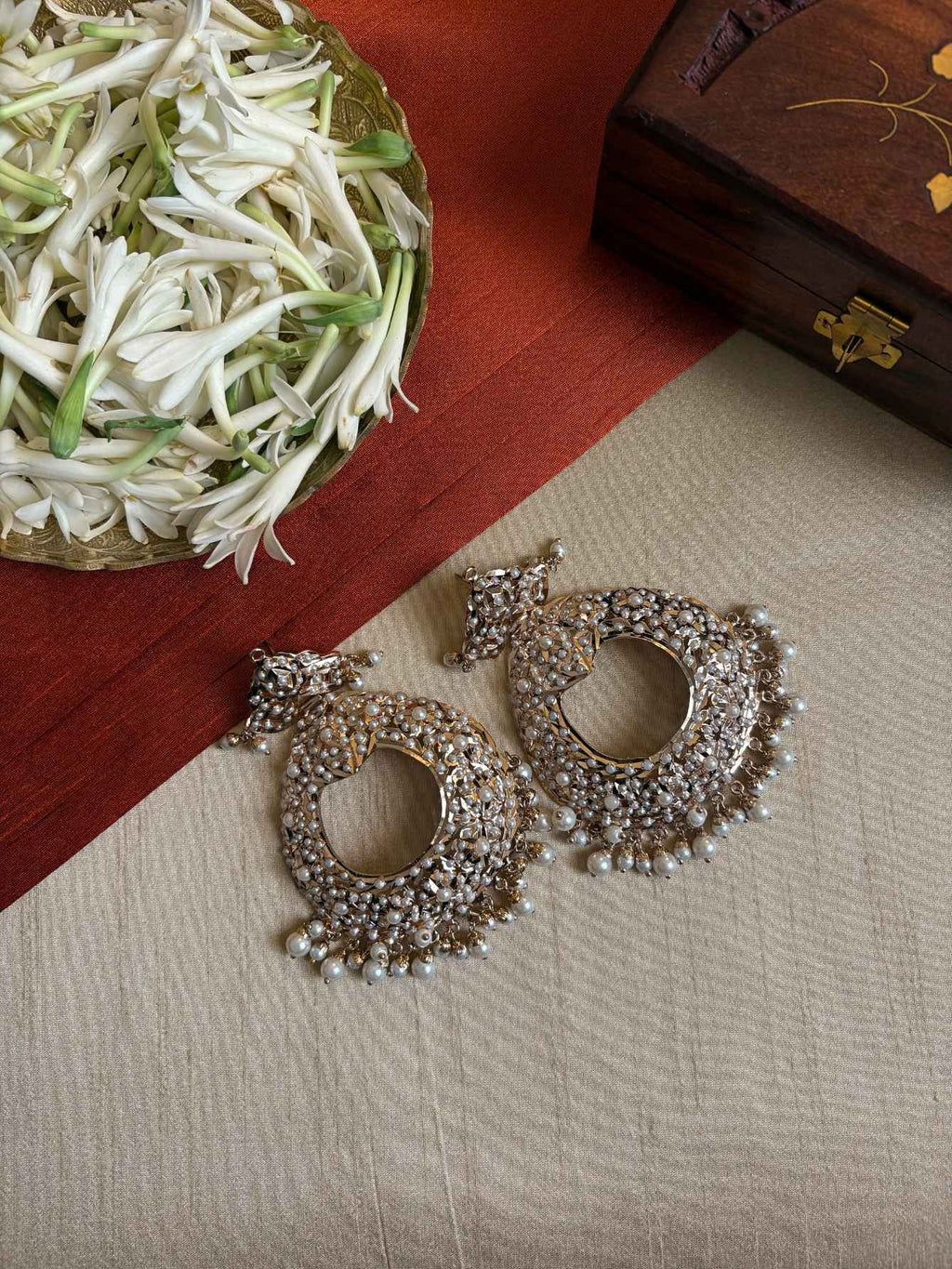 Adaa Jadau Earrings