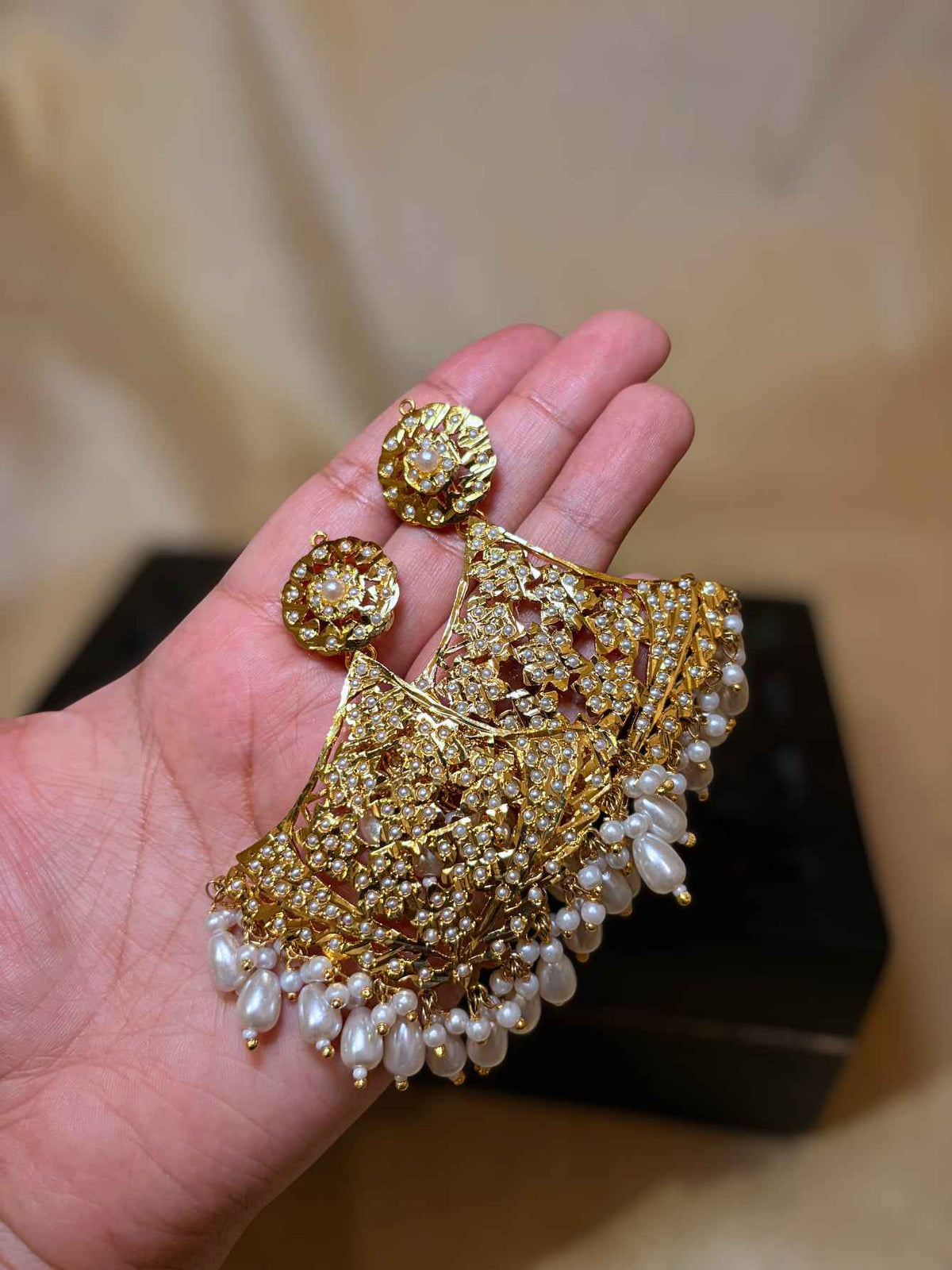 Bebaak Jadau Earrings