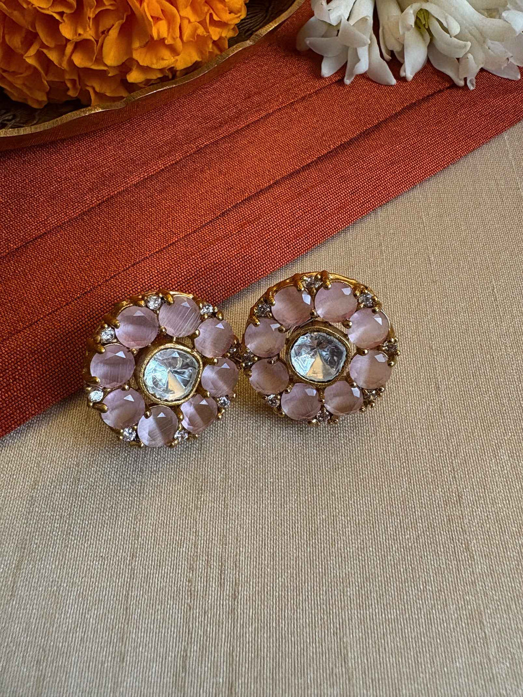Meher Moissanite Earrings