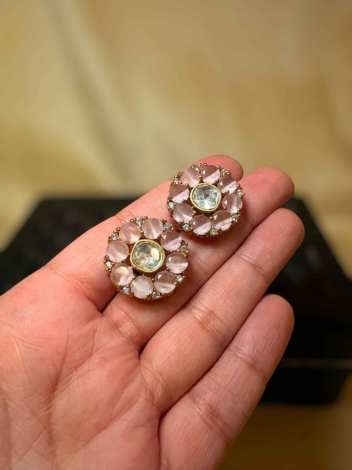 Meher Moissanite Earrings