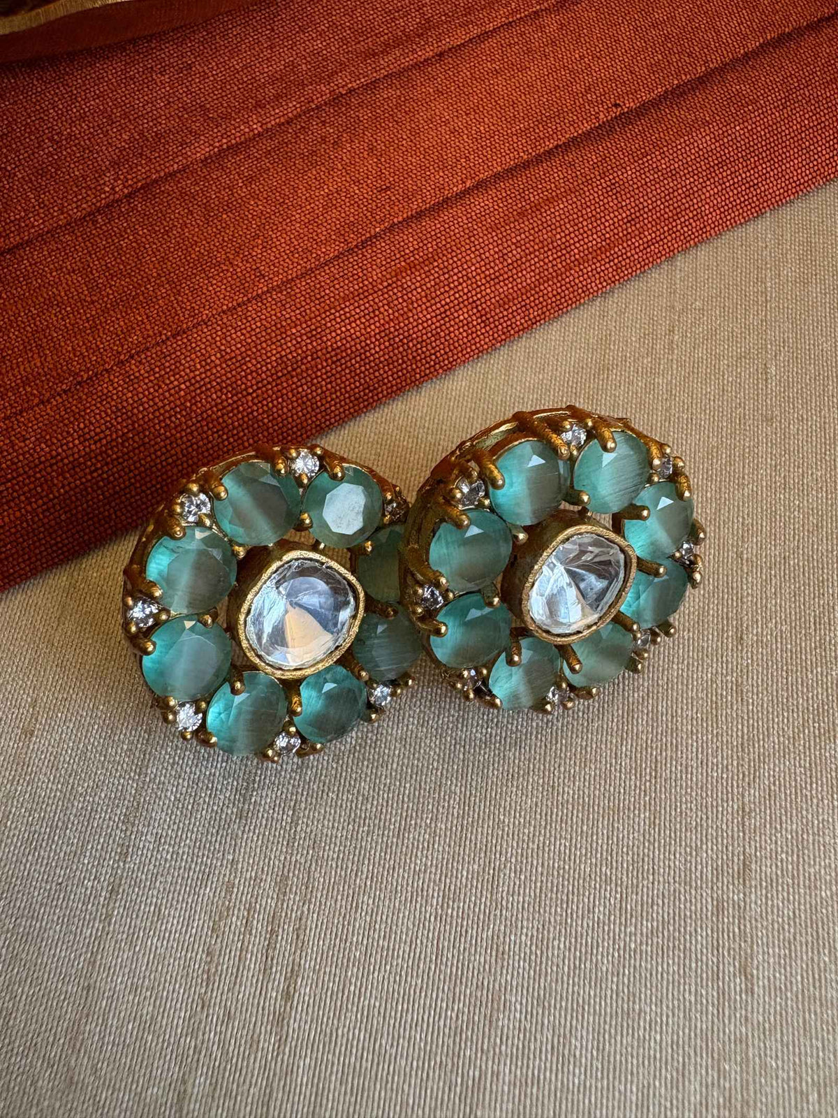 Meher Moissanite Earrings