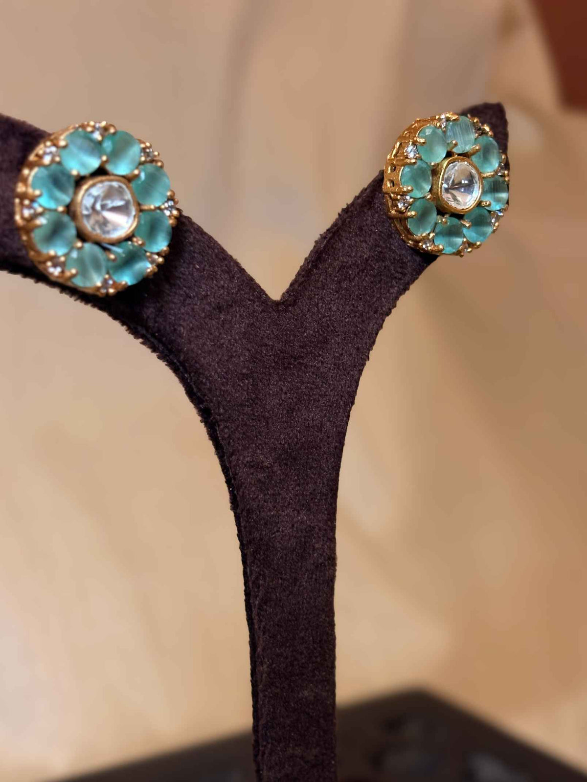 Meher Moissanite Earrings