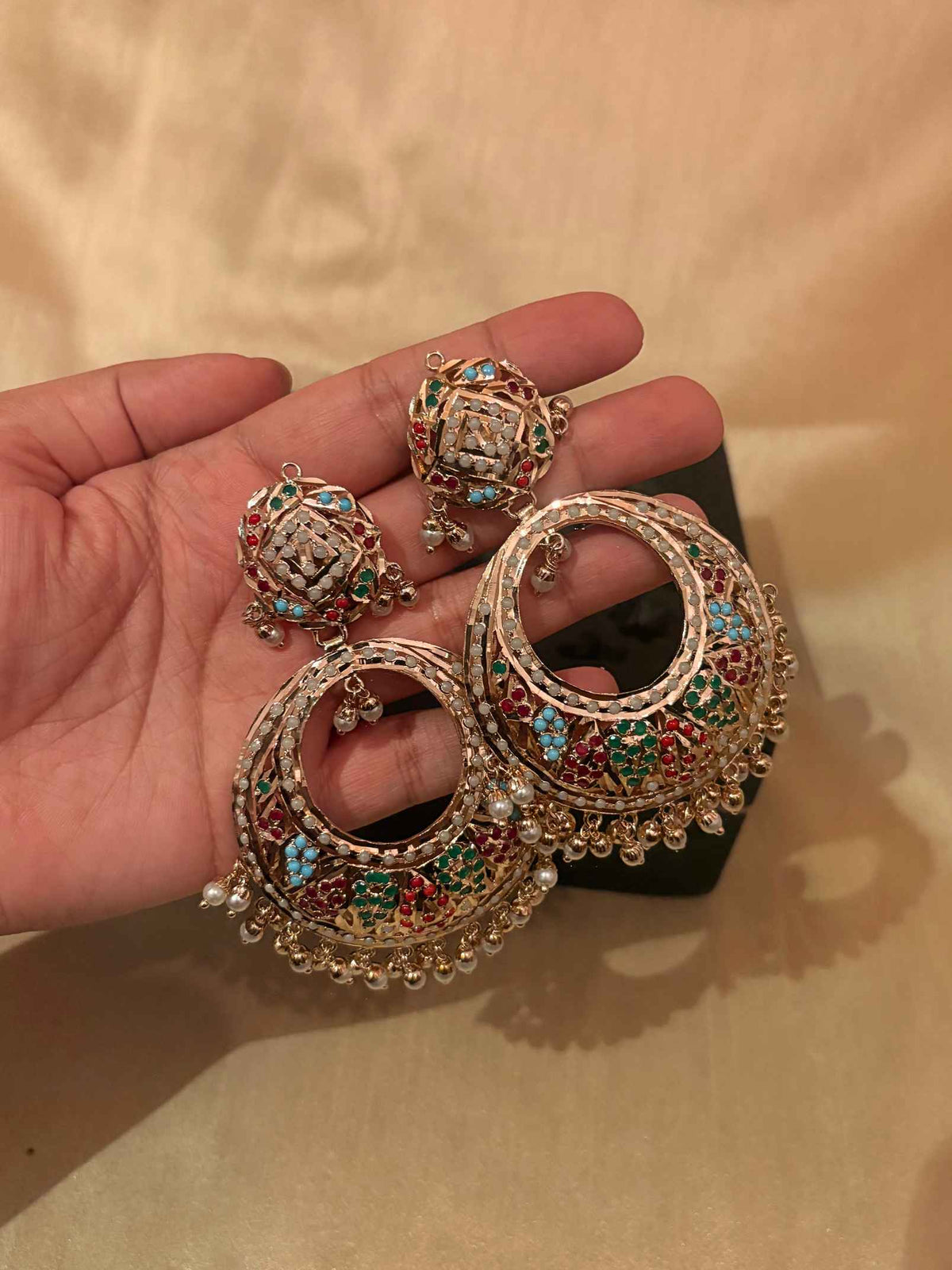 Mizaj Jadau Earrings