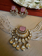 Nazakat Polki Necklace Set