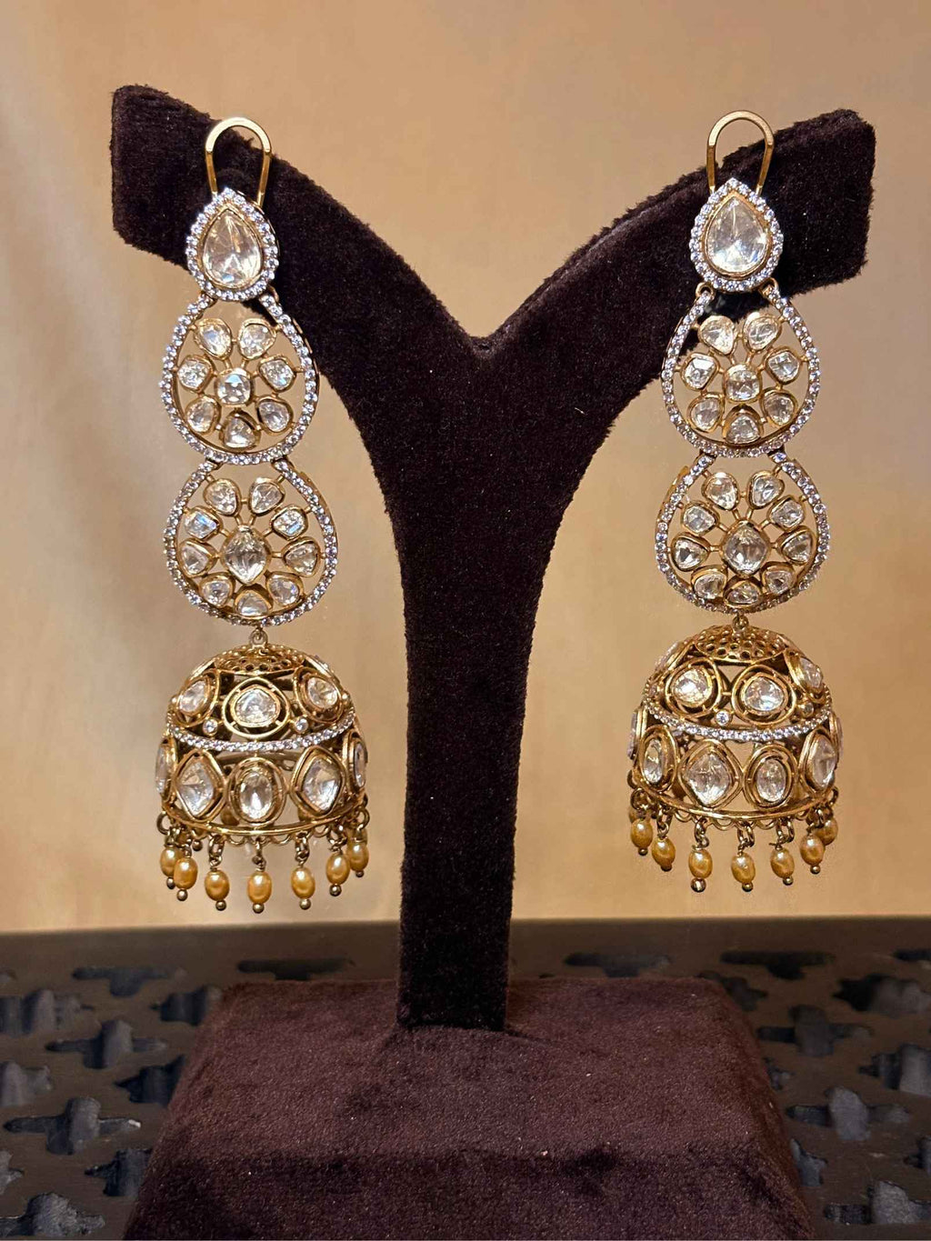 Noor Polki Earrings
