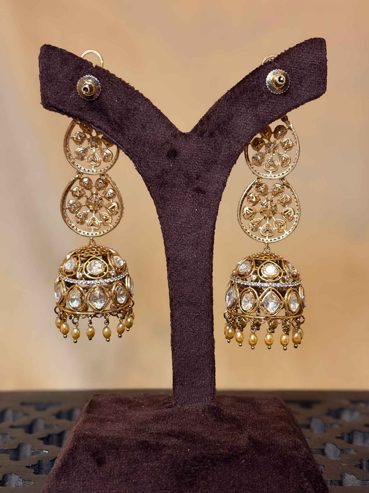 Noor Polki Earrings