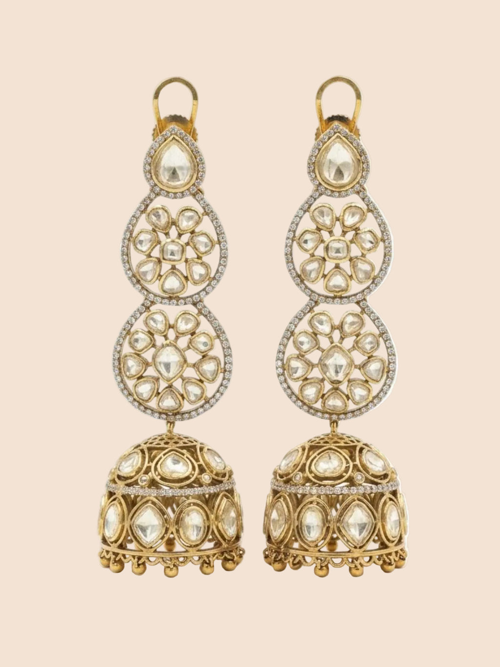 Noor Polki Earrings