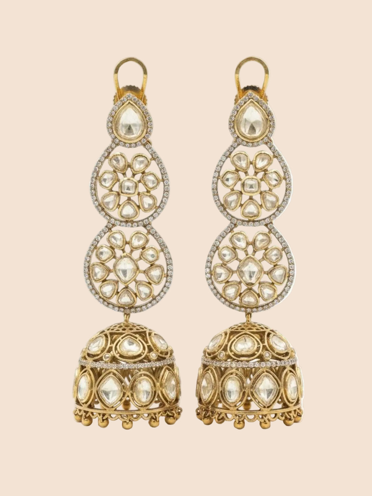 Noor Polki Earrings