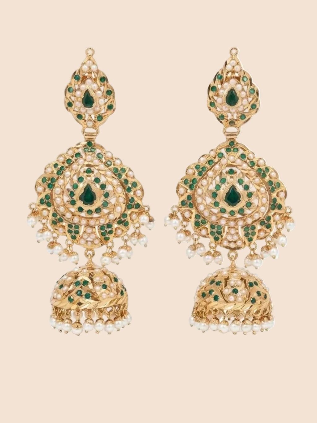 Alfaaz Jadau Earrings
