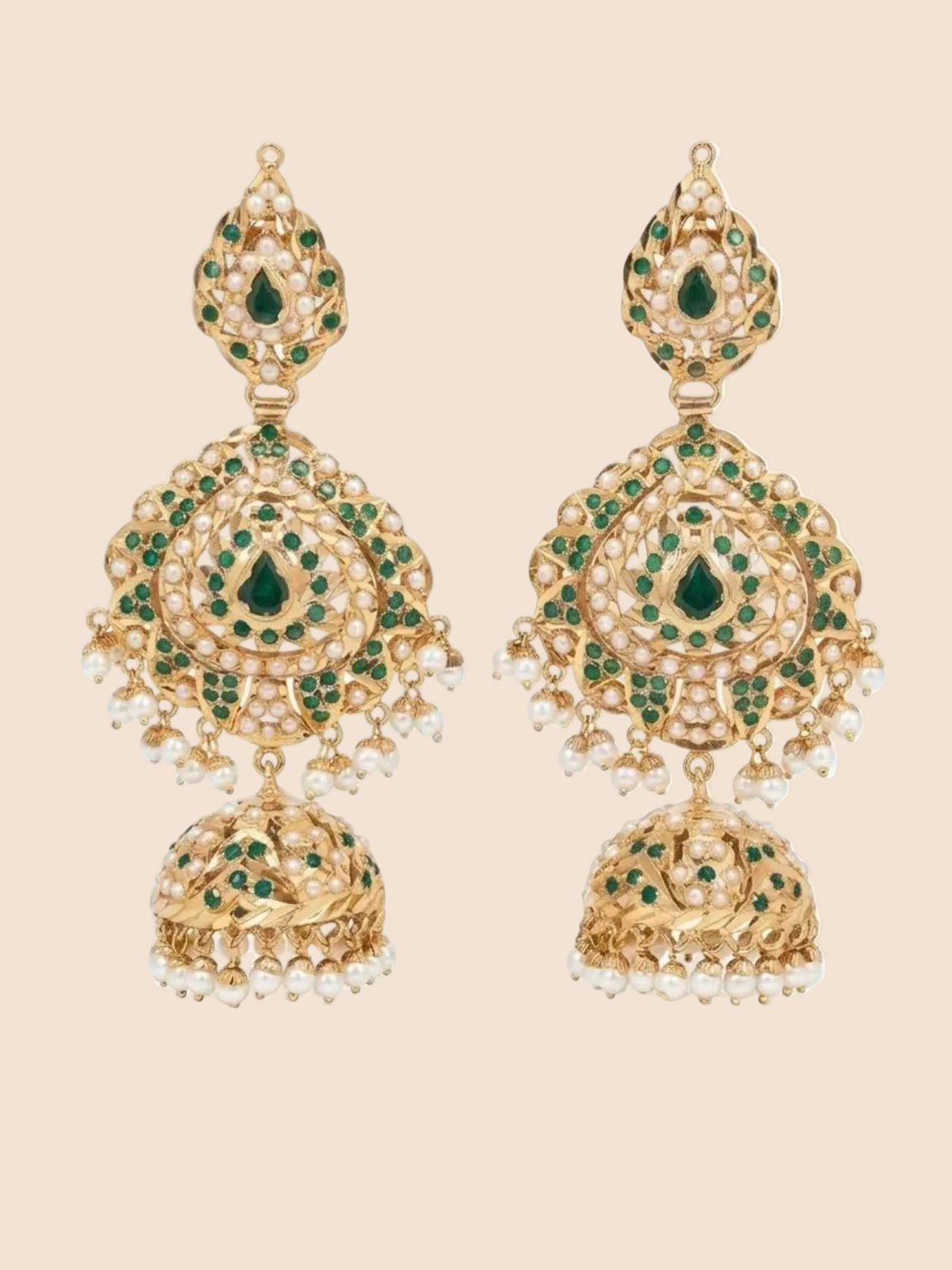 Alfaaz Jadau Earrings