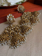 Riwaayat Antique Gold Earrings