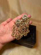 Sajda Antique Gold Earrings