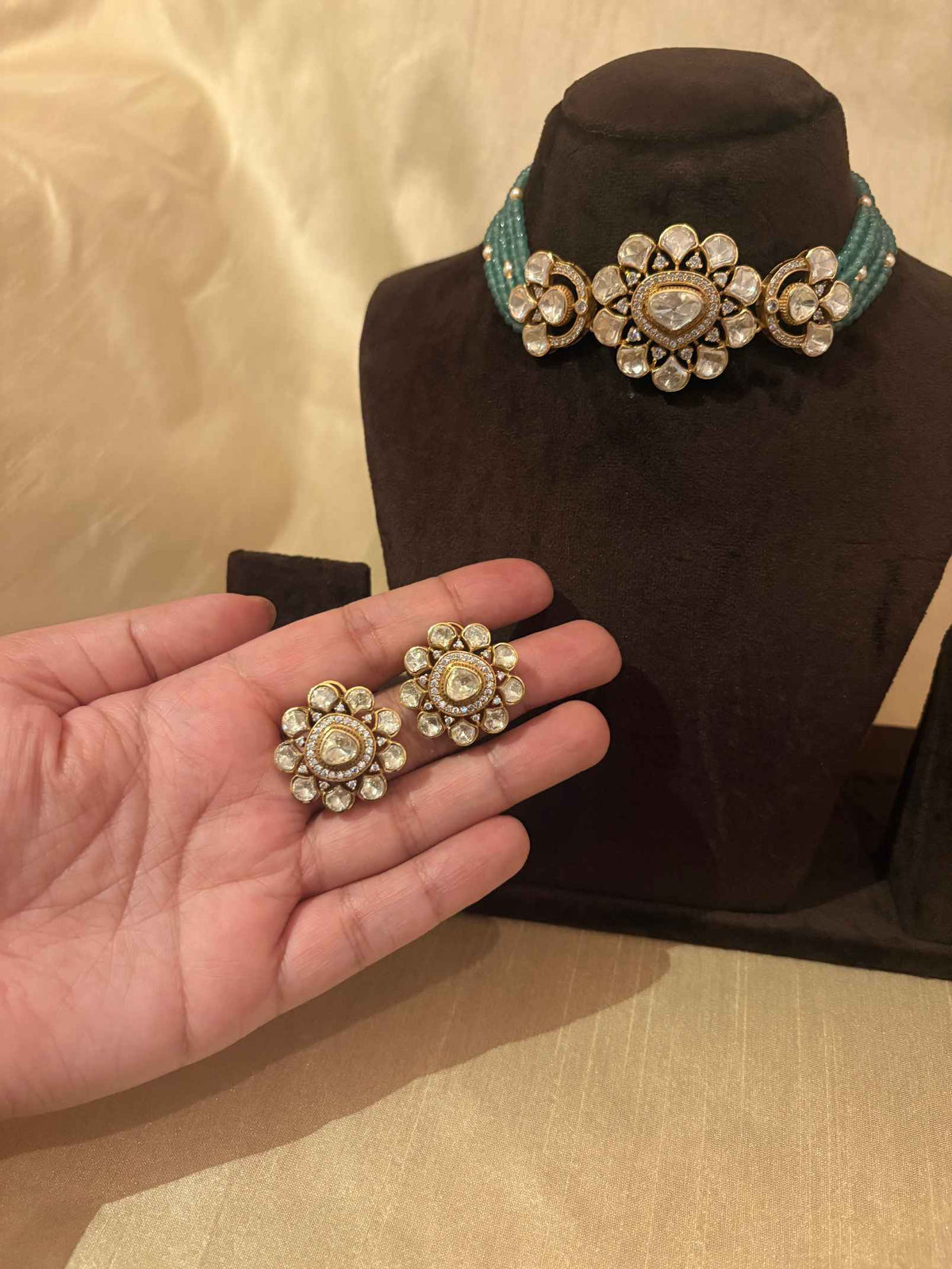 Silsila Polki Necklace Set