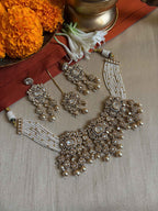 Talluq Polki Necklace Set