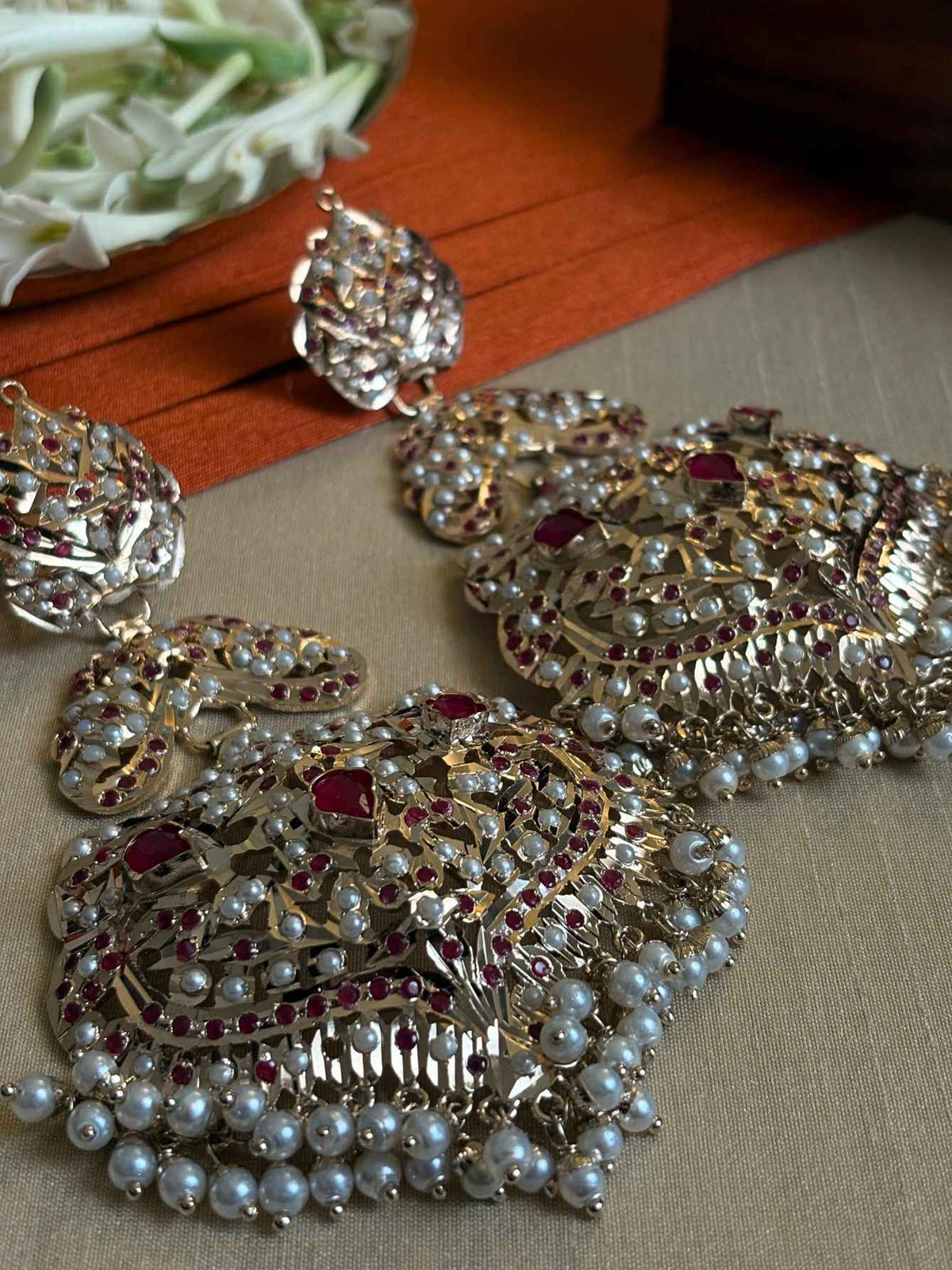 Tehzeeb Jadau Earrings
