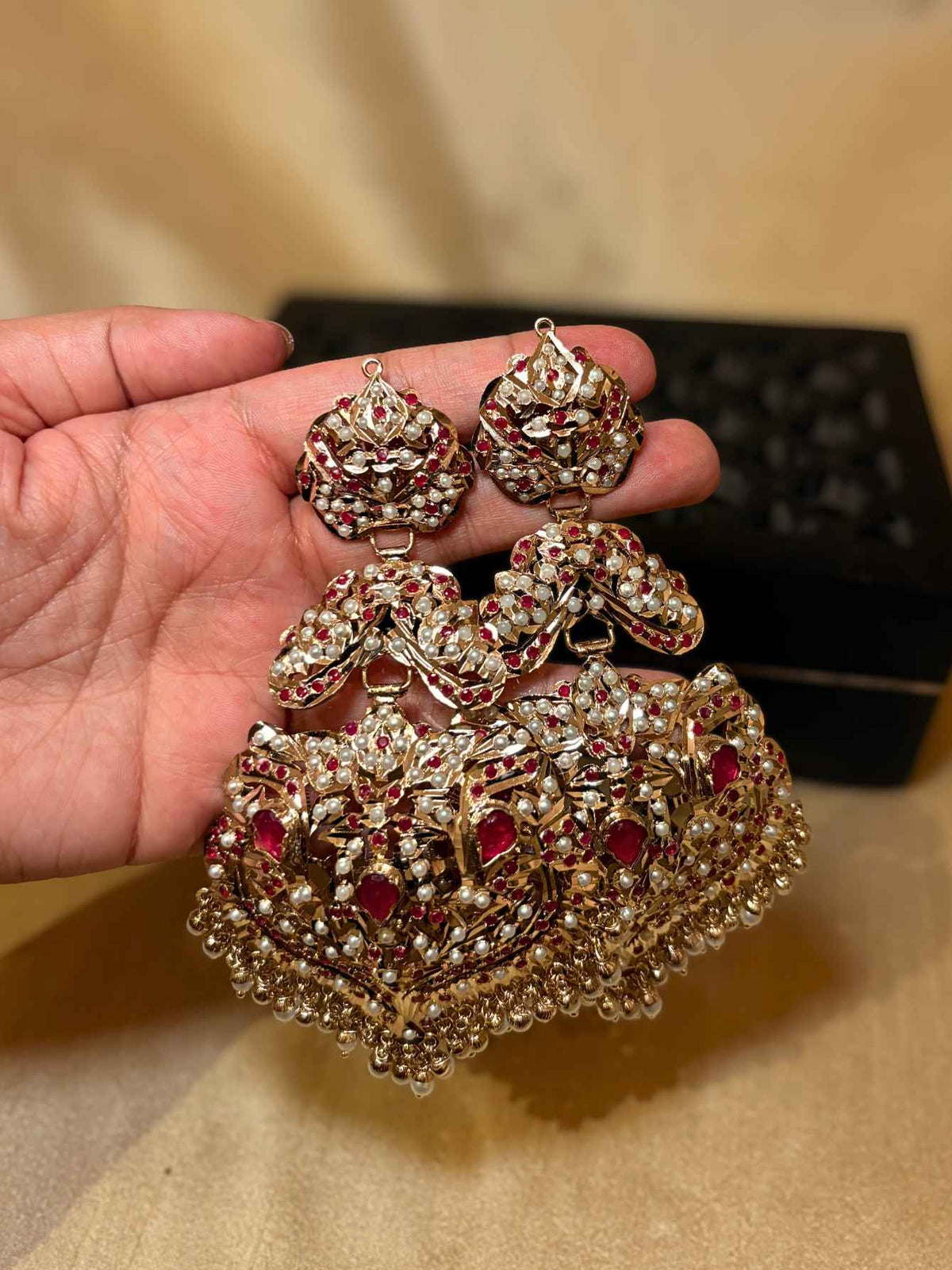 Tehzeeb Jadau Earrings