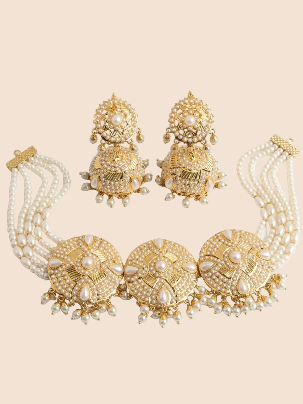 Viraasat Jadau Necklace Set