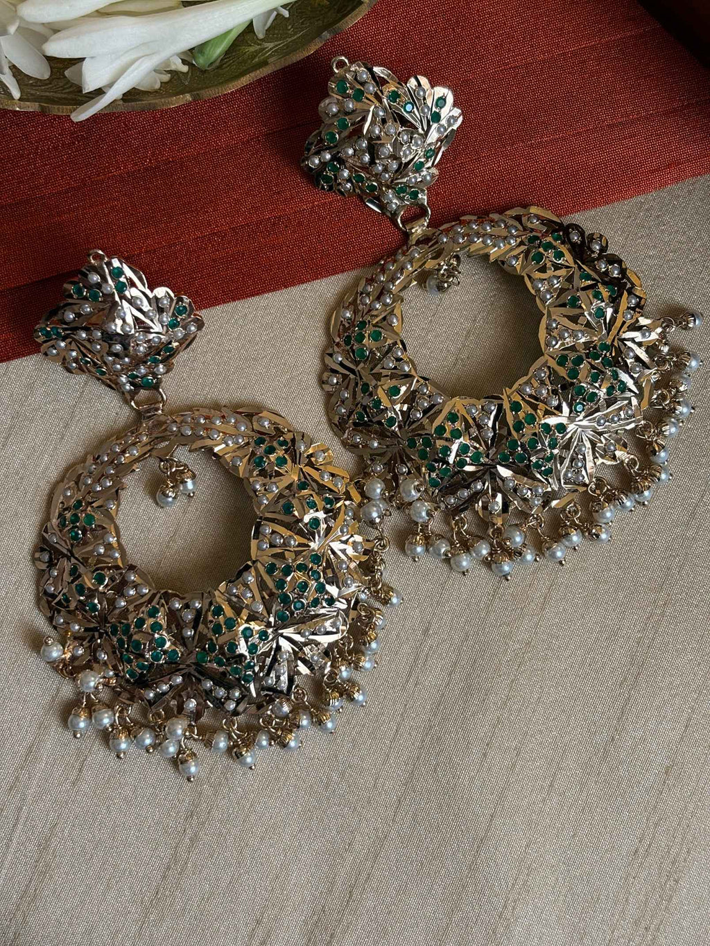 Wafa Jadau Earrings
