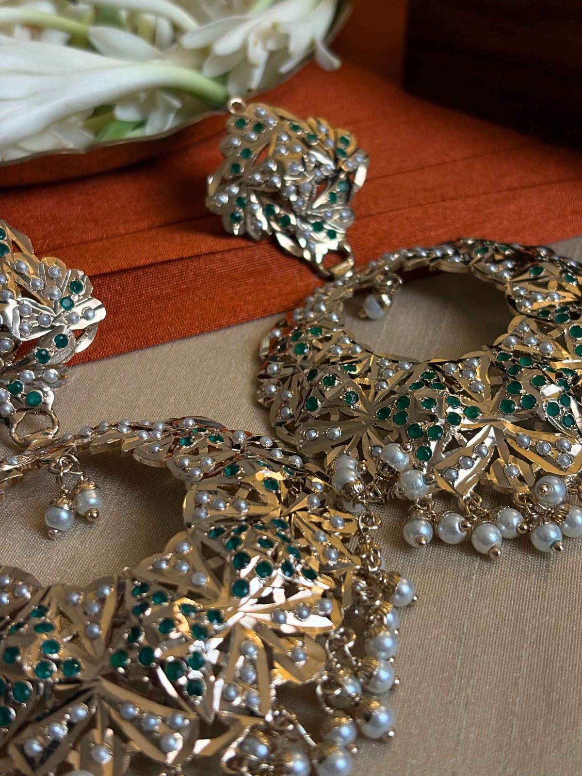 Wafa Jadau Earrings