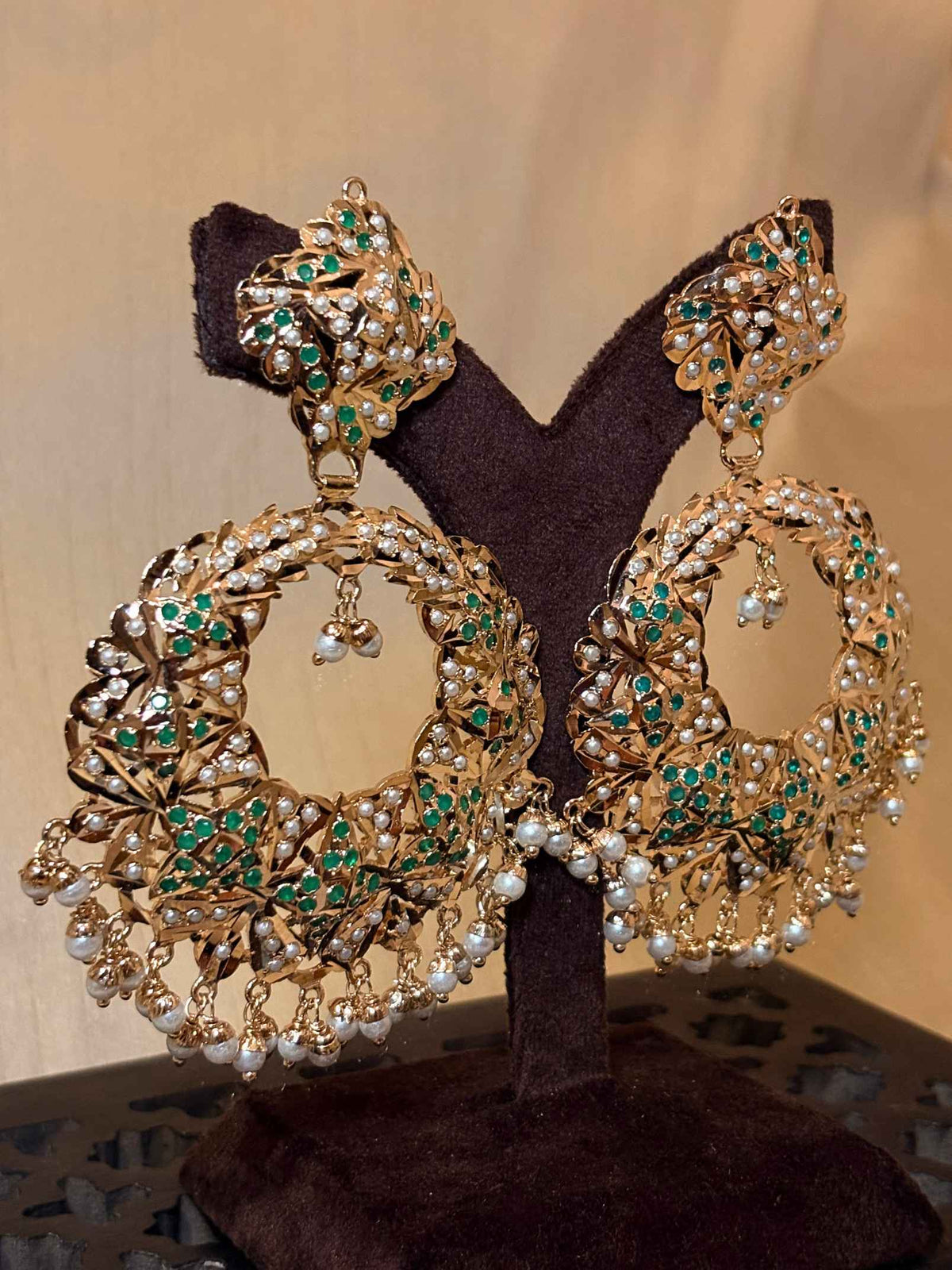 Wafa Jadau Earrings