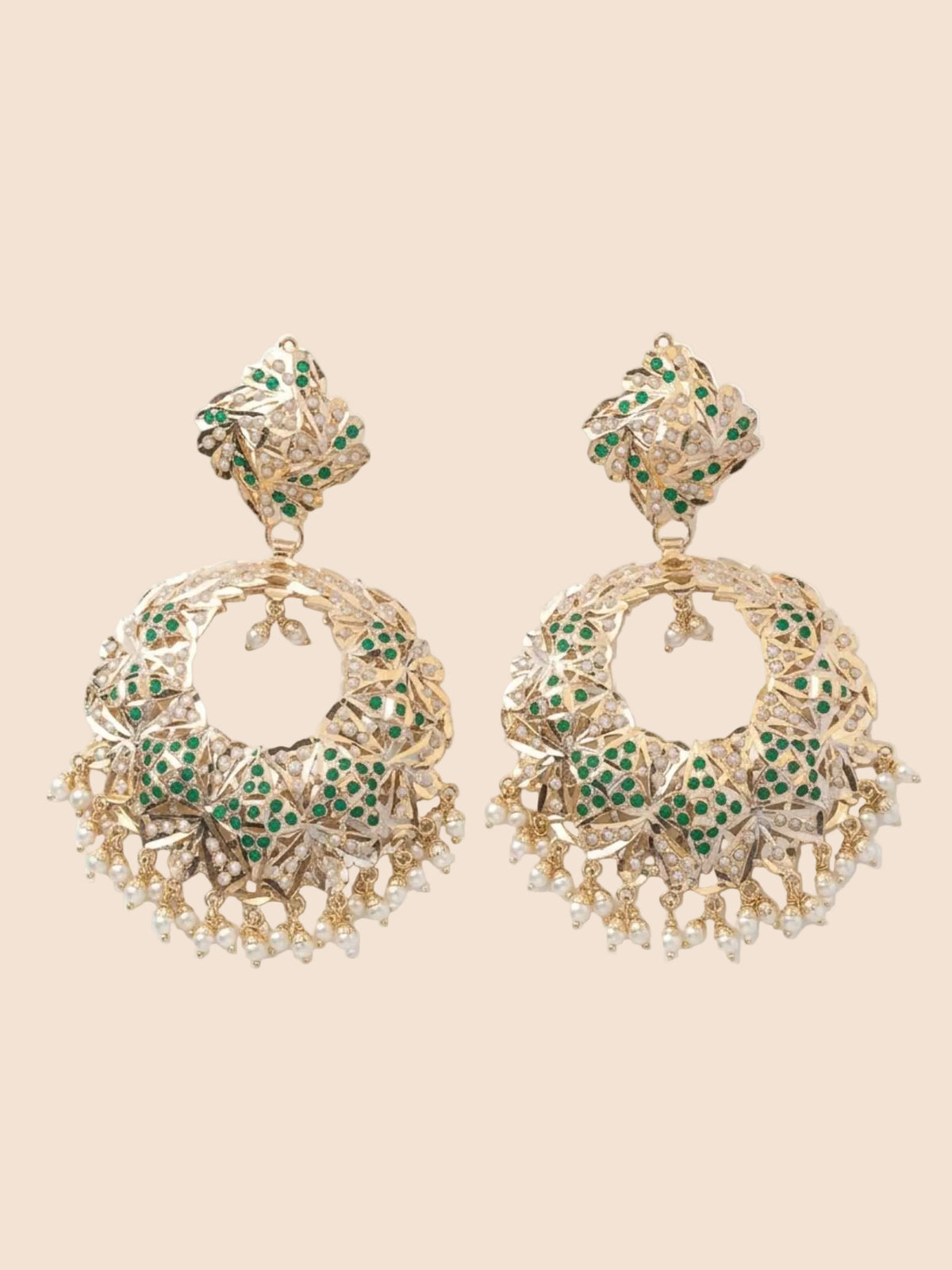Wafa Jadau Earrings