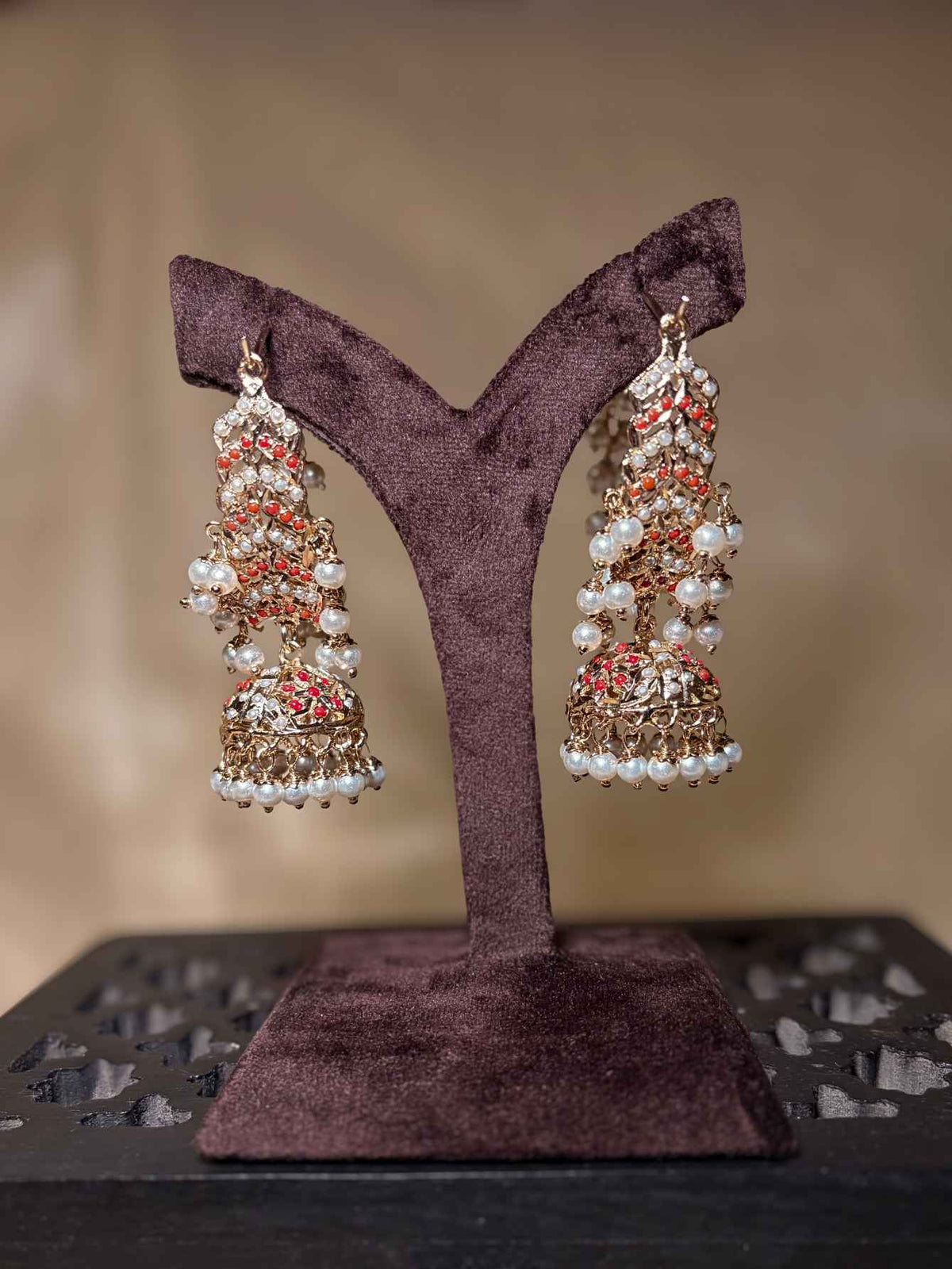 Aabroo Jadau Earrings