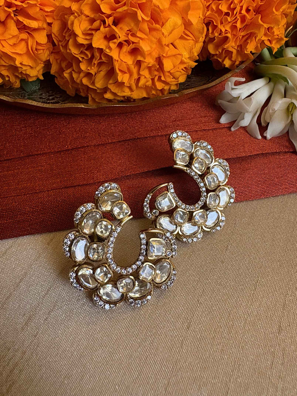 Aarzoo Polki Studs