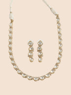 Amanat Polki Necklace Set