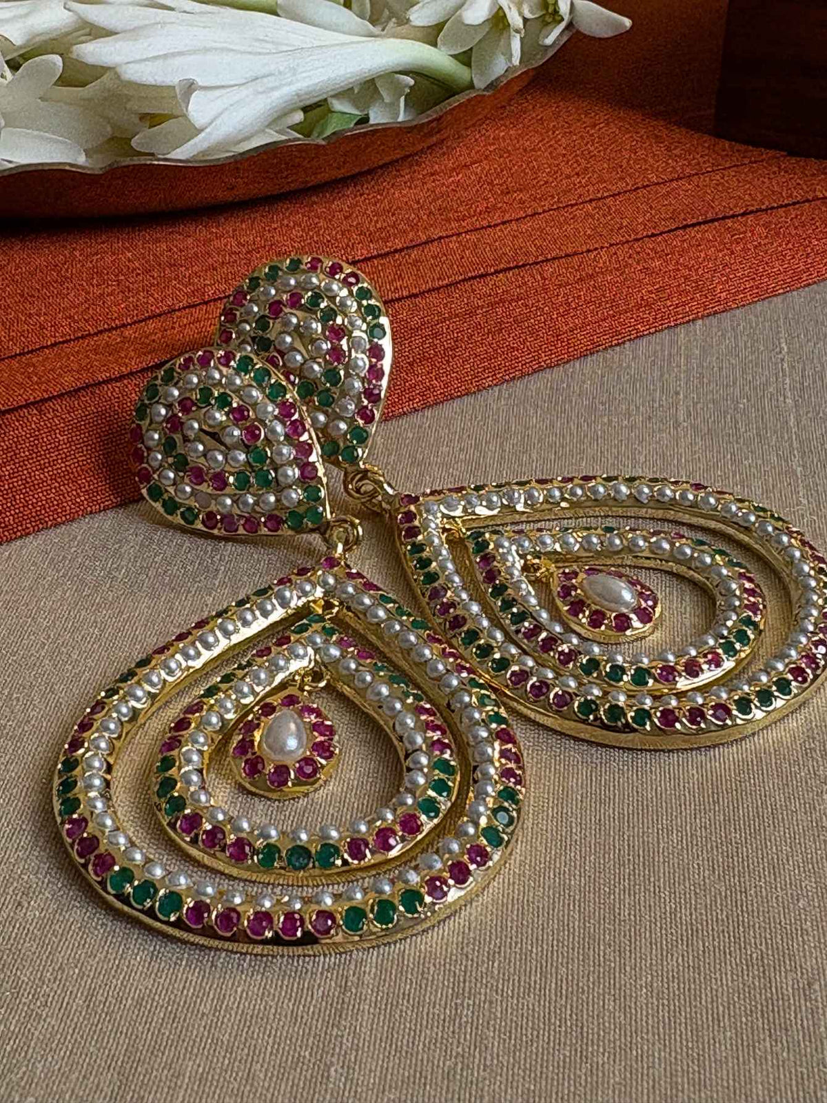Junoon Jadau Earrings