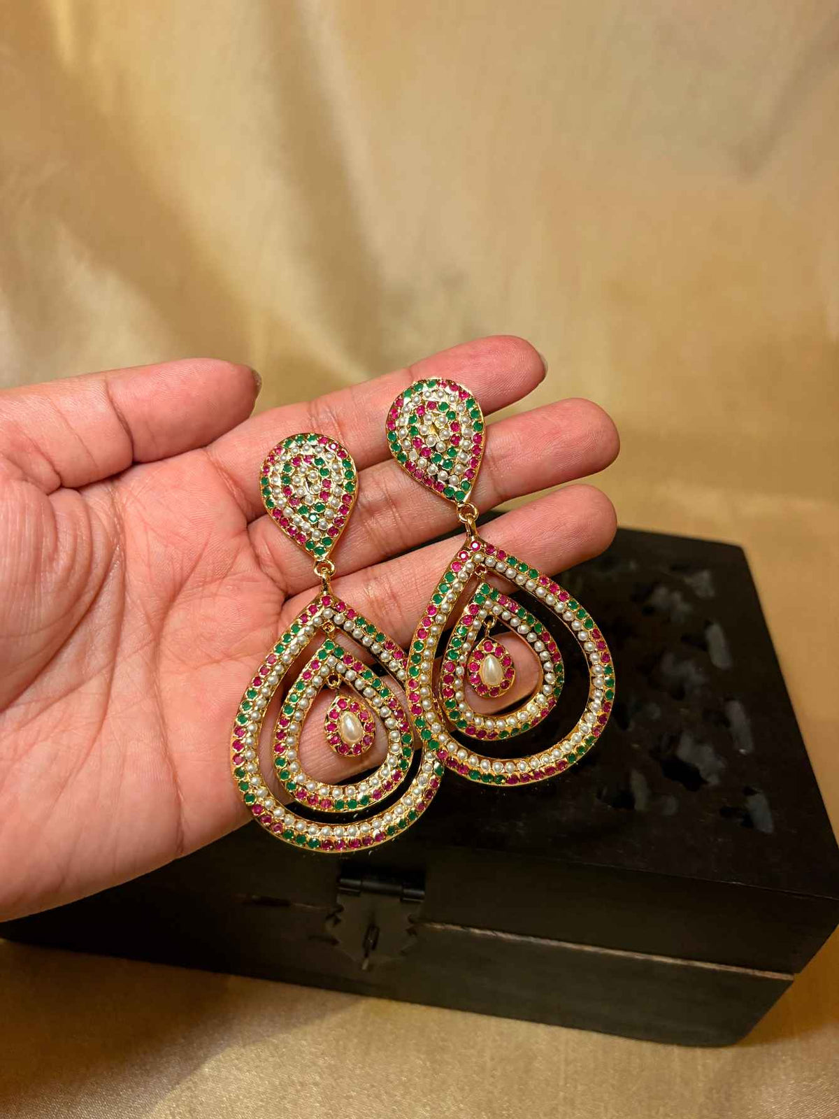 Junoon Jadau Earrings