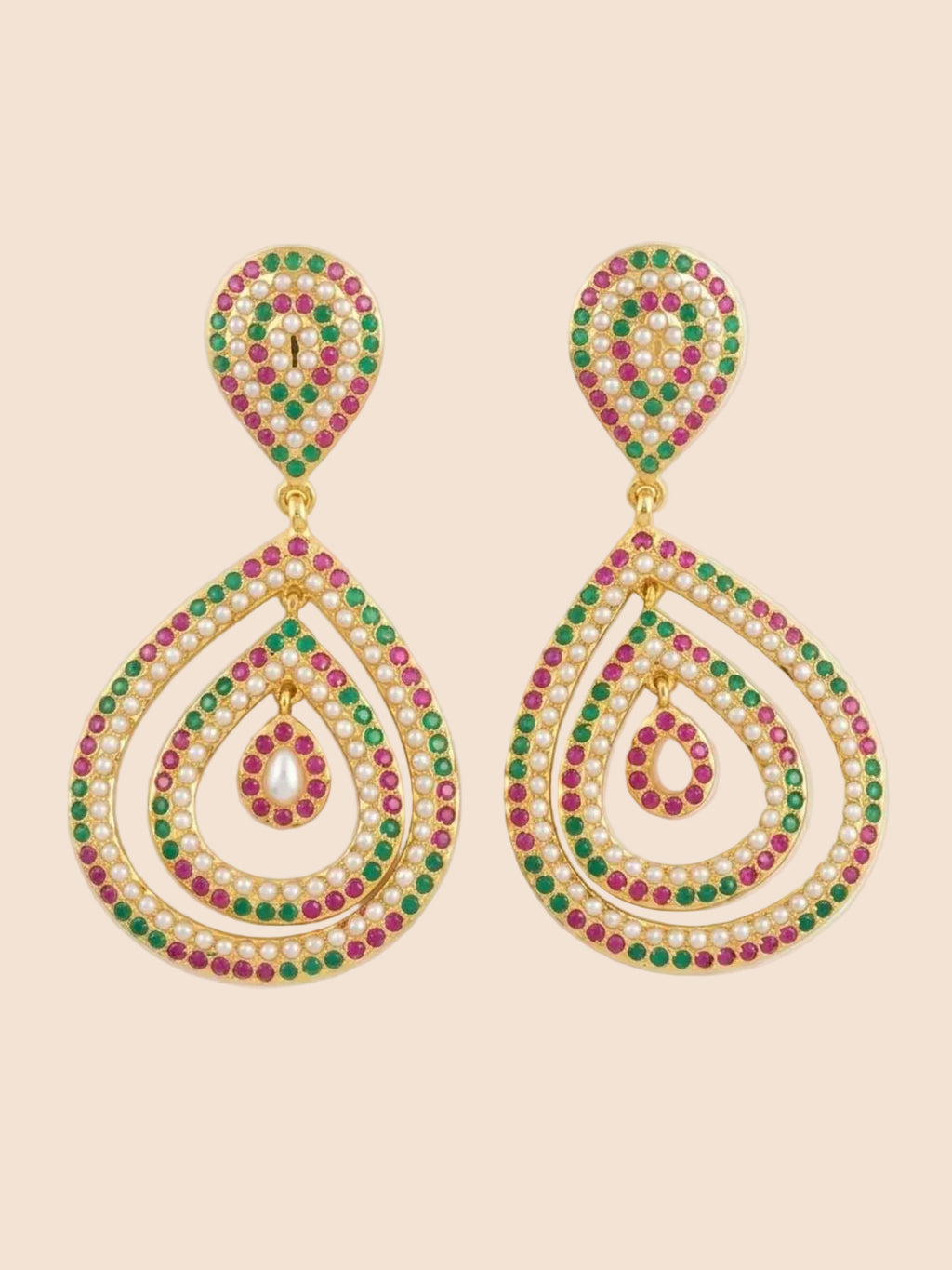 Junoon Jadau Earrings