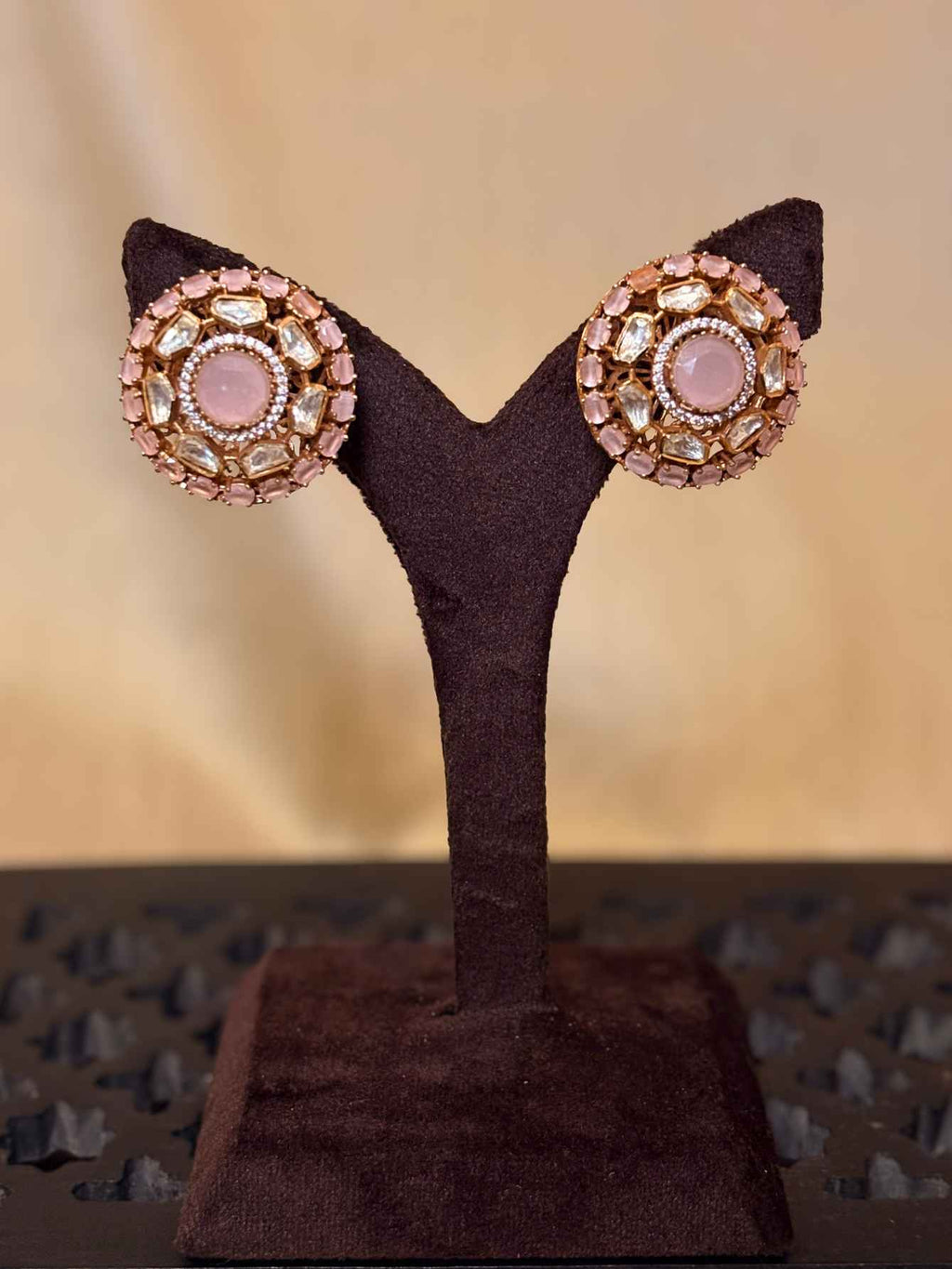 Rooh Polki Studs
