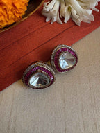 Saaj Moissanite Studs
