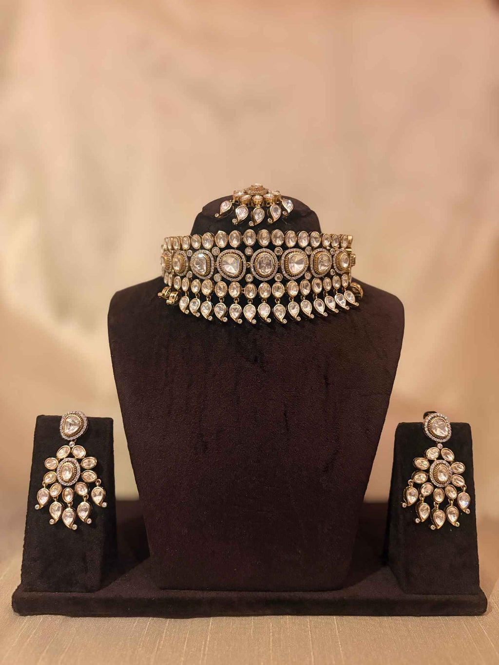 Wajood Polki Necklace Set