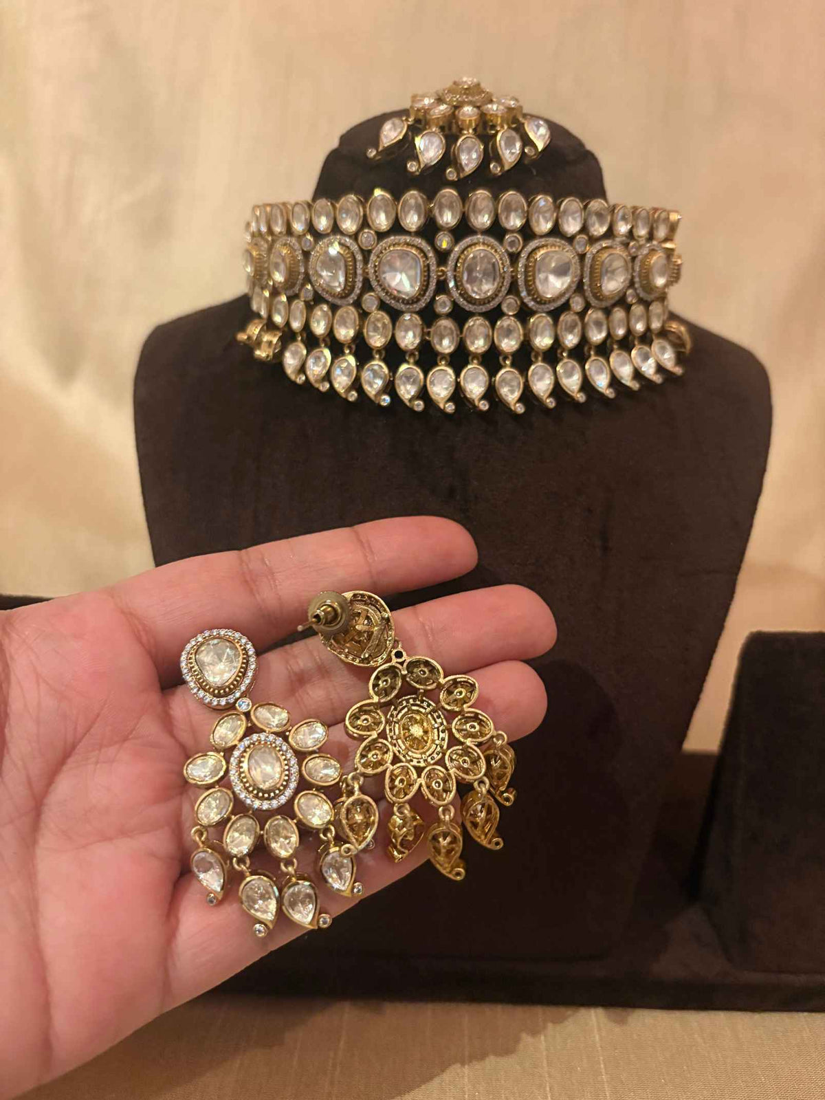 Wajood Polki Necklace Set